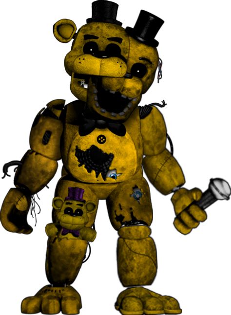 F Naf Golden Freddy Full Body