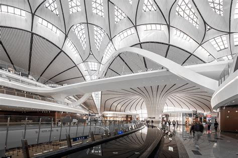 Beijing Daxing Airport Zaha Hadid Architects Behance