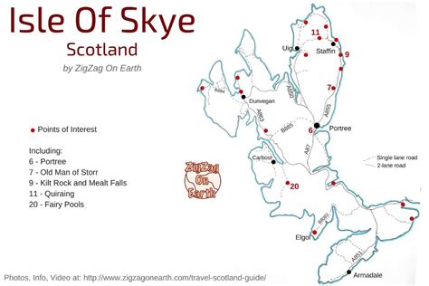 Isle Of Skye Map Tourism Map Things To Do In Skye Island Isle Of
