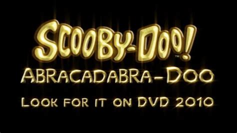 Scooby Doo Abracadabra Doo 2010 Home Video Trailer Youtube