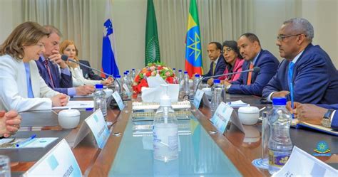 Ethiopia Slovenia Agree To Further Bolster Bilateral Ties Ethiopia