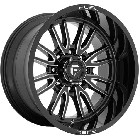 Fuel Offroad Clash 6 Wheel With Gloss Black Milled Mag Wheel And Tyre