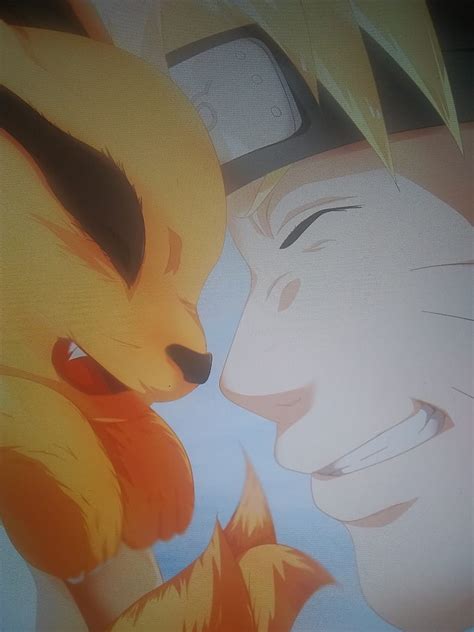 Naruto And Ninetails Baby Ninetails Hd Phone Wallpaper Peakpx
