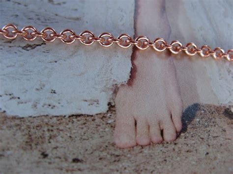 Solid Copper Anklet Ca726g 316 Of An Inch Wide Availabl Anklet