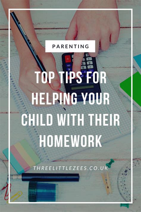Top Tips On Helping Your Child With Their Homework In 2020 Homework