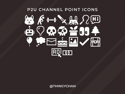 Twitch Channel Point Icons Etsy