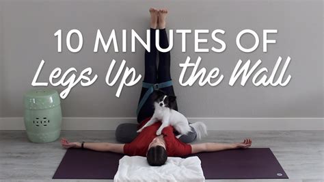 10 Minutes Of Legs Up The Wall Pose Viparita Karani YouTube