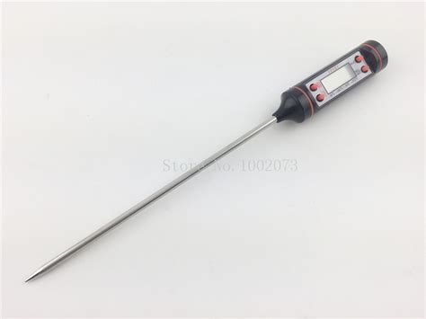 Electronic Digital Thermometer Instruments Hydrometer Meat Food Probe