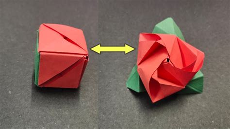 Magic Rose Cube Diy Modular Origami Tutorial By Paper Foldsorigami