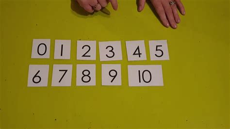 Introduction Activity For Rote Counting And Number Recognition Youtube