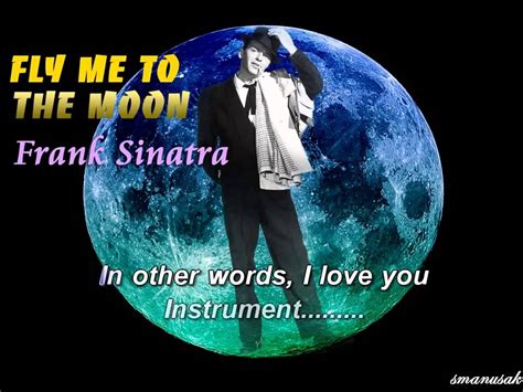 Fly Me To The Moon Karaoke Frank Sinatra Youtube