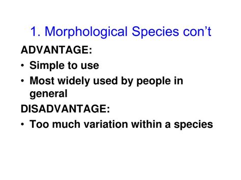 Ppt Identifying Species Using The Species Concept Powerpoint