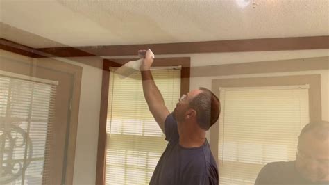 Diy Project Popcorn Ceiling Removal Youtube