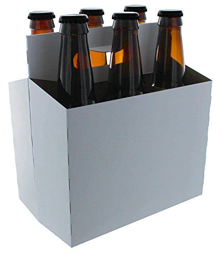 Buy 6 Pack Cardboard Beer Bottle Carrier For 12 Ounce Bottles Kraft 24