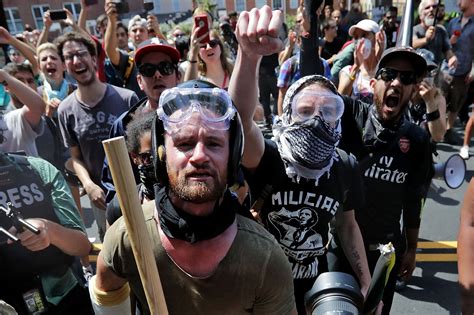 Charlottesville Violence White Supremacist Unite The Right Rally Leads