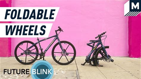 This Unique Foldable Bike Defies Geometry Future Blink Youtube