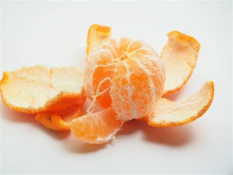 Peau De Fruit De Mandarine Photo Stock Image Du Frais 23441752