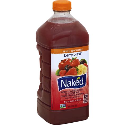 Naked 100 Juice Smoothie Pure Fruit Berry Blast Casey S Foods