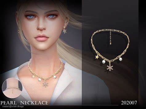 The Sims Resource Ll Necklace 202007 By S Club • Sims 4 Downloads