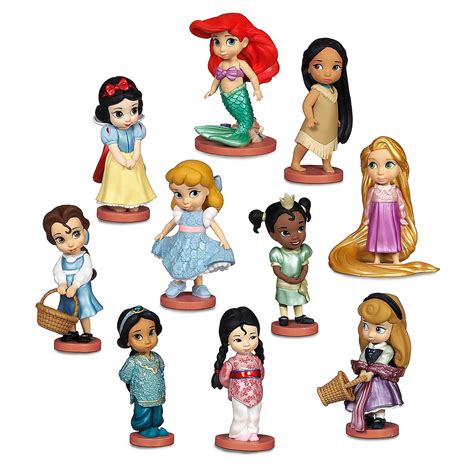 Buy Disney Store Official Figurine Playset 10 Figures Princesses In