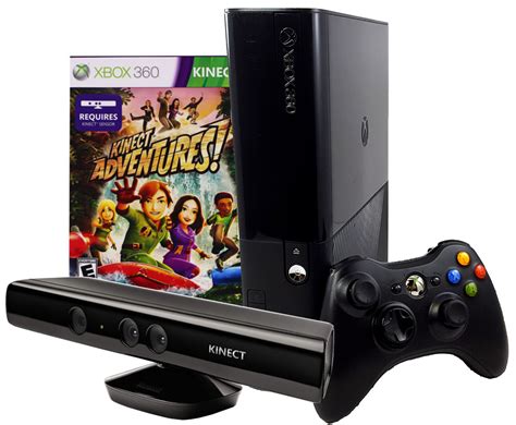 Refurbished Microsoft Xbox 360 E Slim 4gb Console With Kinect Sensor
