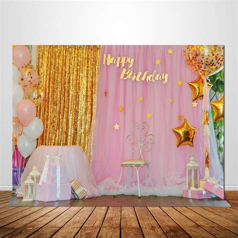 Birthday Photo Backdrop For Baby Kids Pictures Studio Photography Vinyl