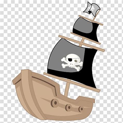 Piracy Cartoon Ship Cartoon Pirate Ship Transparent Background PNG Clipart HiClipart