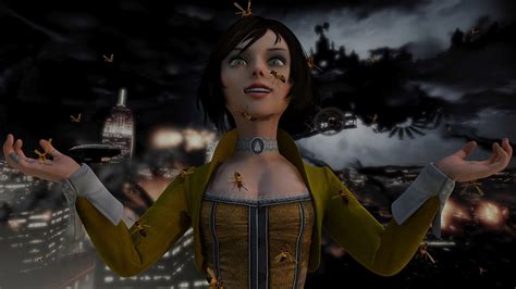 обои видео игры аниме Элизабет БиоШок Bioshock Infinite Мифология Темнота Скриншот Обои