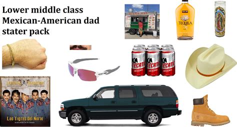 Lower Middle Class Mexican Dad Starter Pack Starterpacks
