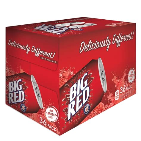 Big Red Soda 12 Ounce Cans 36 Count