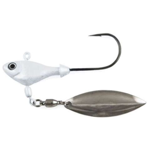 Fish Head Spin Underspin - 1/8 oz. - Pearl White