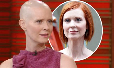 Cynthia Nixon Bald Sex And The City Actress Shaves Head To Play Cancer