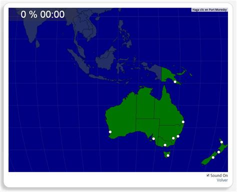 Mapa Interactivo Da Austrália E Nova Zelândia Austrália E Nova Zelândia