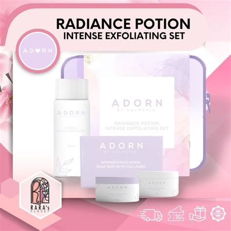 Adorn Radiance Potion Intense Exfoliating Set By Calmskin Camille