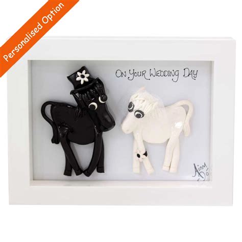 Thanks for choosing giftblooms : Bride and Groom Happy Horses ☘ Totally Irish Gifts