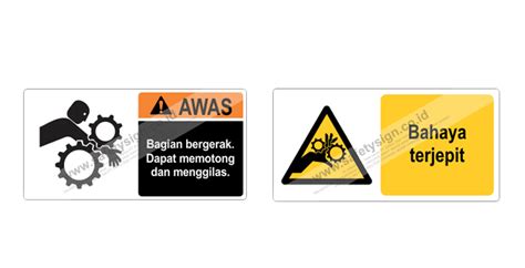 Bahaya Terjepit Penyebab Dan Pencegahannya • Safety Sign Indonesia