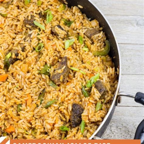 Cameroonian Jollof Rice By Preciouscore African Vibes Recipes