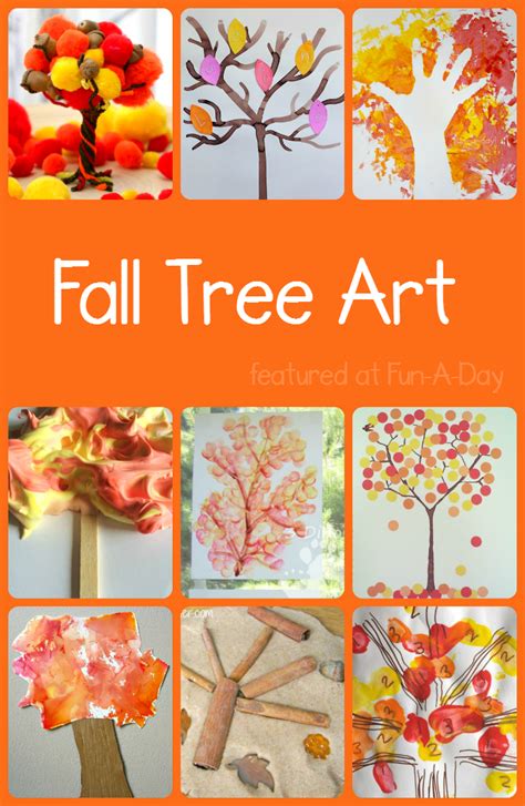 Beautiful Collection Of Fall Tree Art For Kids Easy Thanksgiving