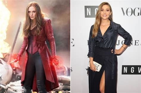 Elizabeth Olsen As Scarlet Witch Female Superheroes In