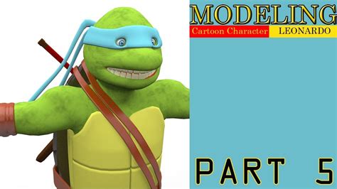 3ds Max Cartoon Character Modeling Tutorial Part 5 Youtube
