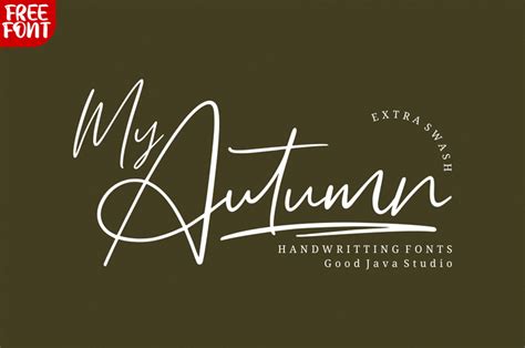 My Autumn Font
