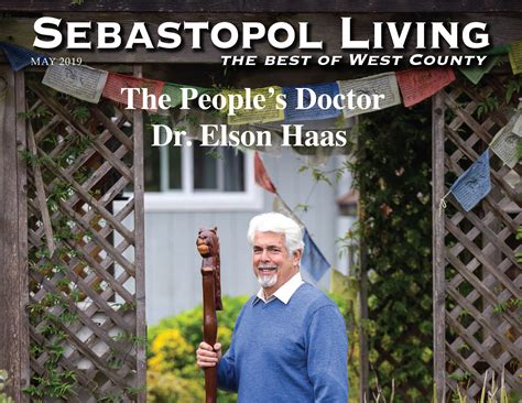 Sebastopol Living Magazine Article Elson Haas Md