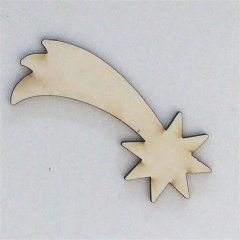 Holz-Sternschnuppe zum Basteln ♥ toller Preis - Jeder kann basteln