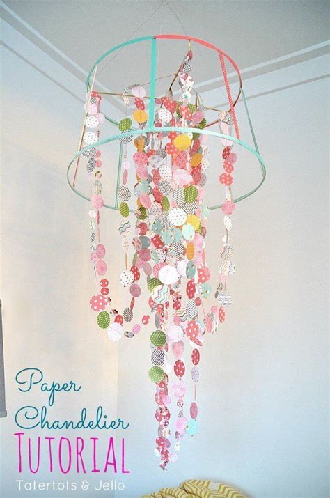 23 Dazzling Diy Chandeliers To Make Your Home Shine Paper Chandelier