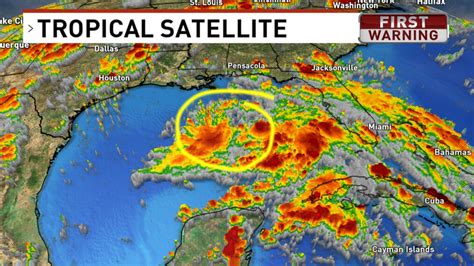 Tropical Depression 8 Forms Over Gulf