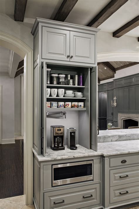 See more ideas about kitchen cabinets, kitchen remodel, cabinets to ceiling. Wilmington Court - Coffee Bar Open - Transitional ...