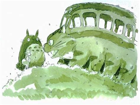 Studio Ghibli Movies Studio Ghibli Art Cat Bus Totoro Hayao Miyazaki