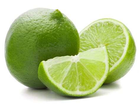 Limes Slicedwhite Brighter Bites