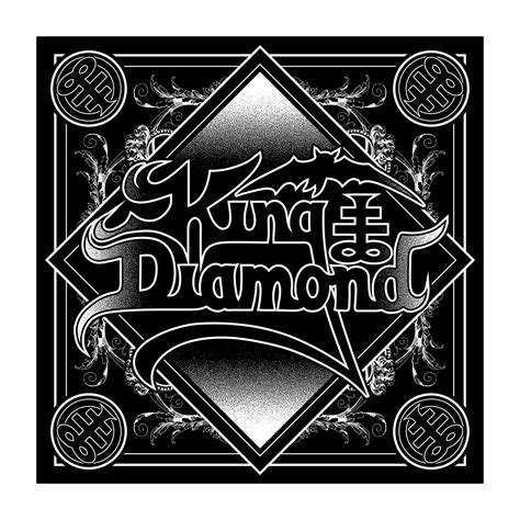 Bravado Ornaments Logo King Diamond Bandana