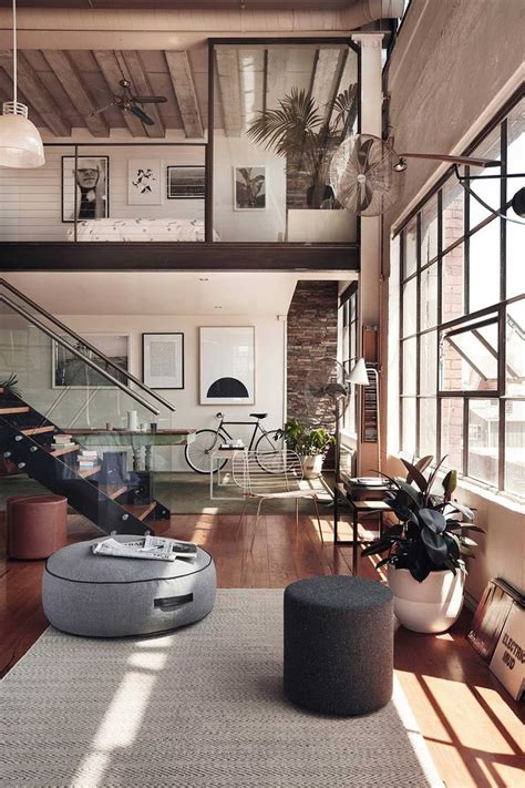 Gorgeous Loft Living Interior Architecture Design Loft Design